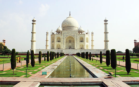 The Taj Mahal in India