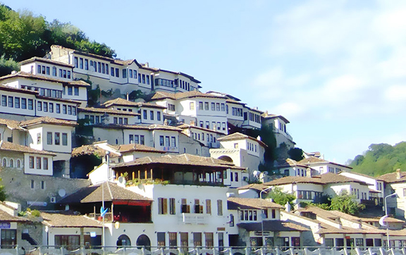 Town of a Thousand Windows in Berat, Albania