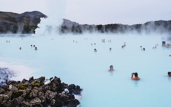 The Blue Lagoon in Iceland