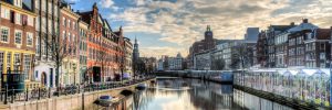 Amsterdam Netherlands Canal View