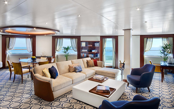 Seabourn Ovation Signature Suite