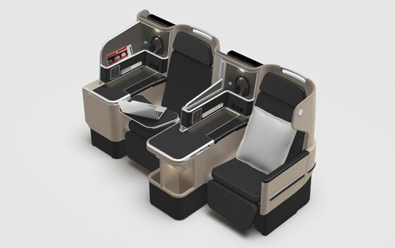 Qantas Dreamliner Business Class