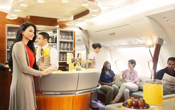 Qantas/Emirates Mixed First &amp; Business Class to Europe thumbnail 4