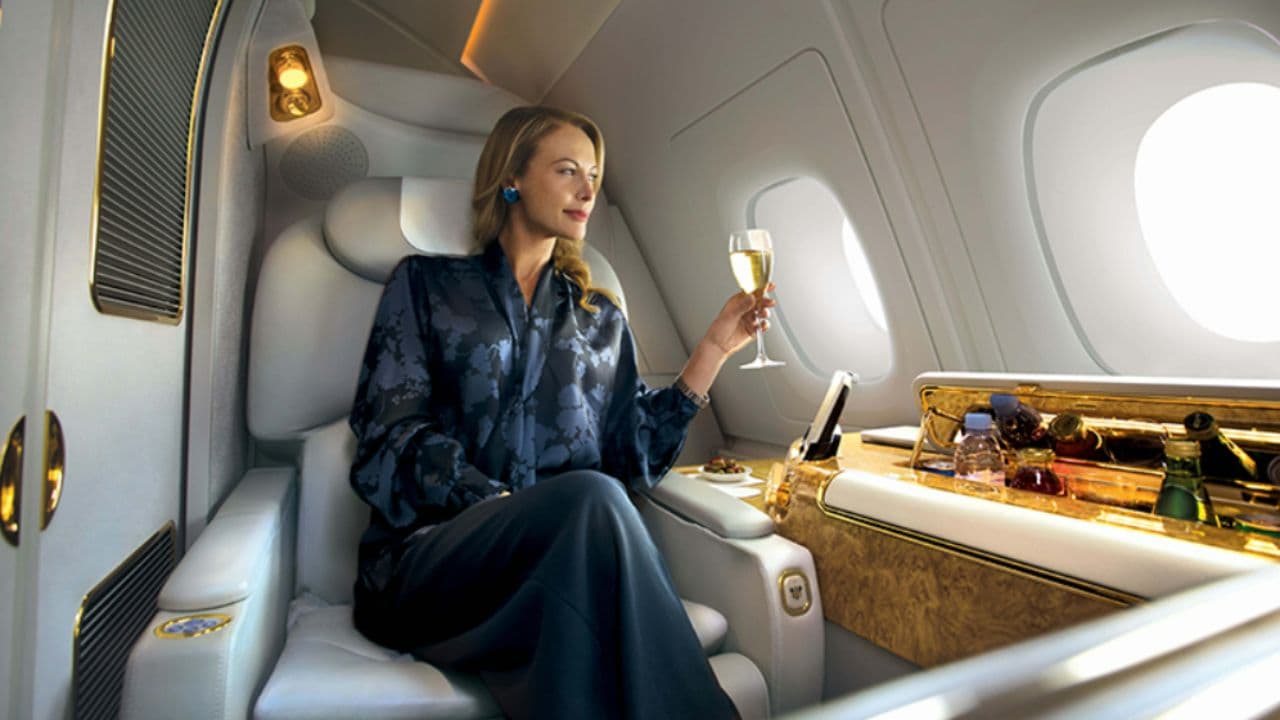 Emirates A380 First Class