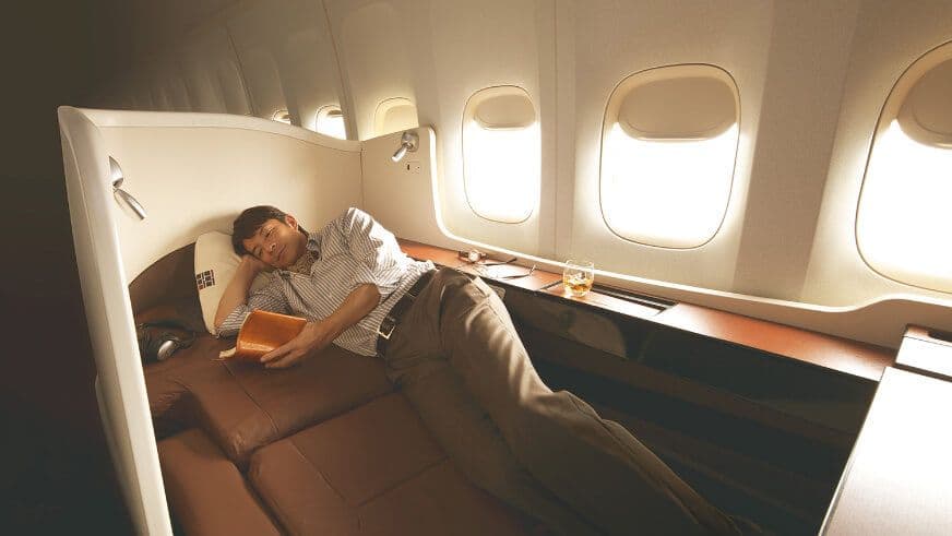 Japan Airlines First Class to Europe - Image 1