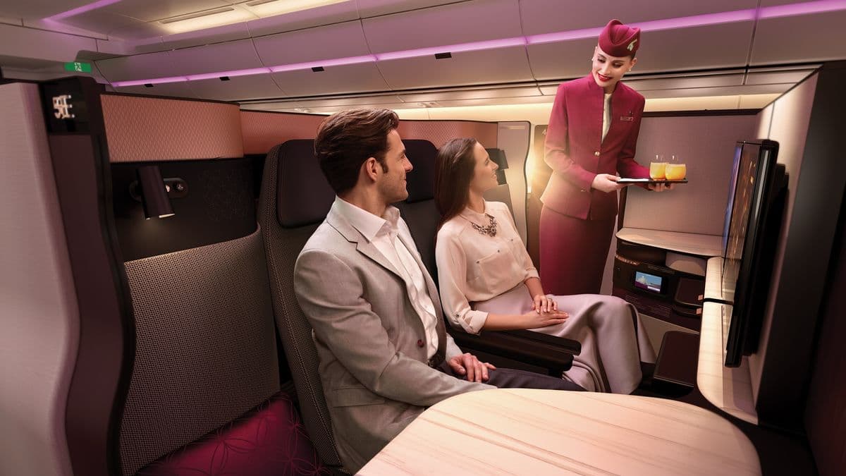 Qatar Airways Business Class to Europe - Image 1