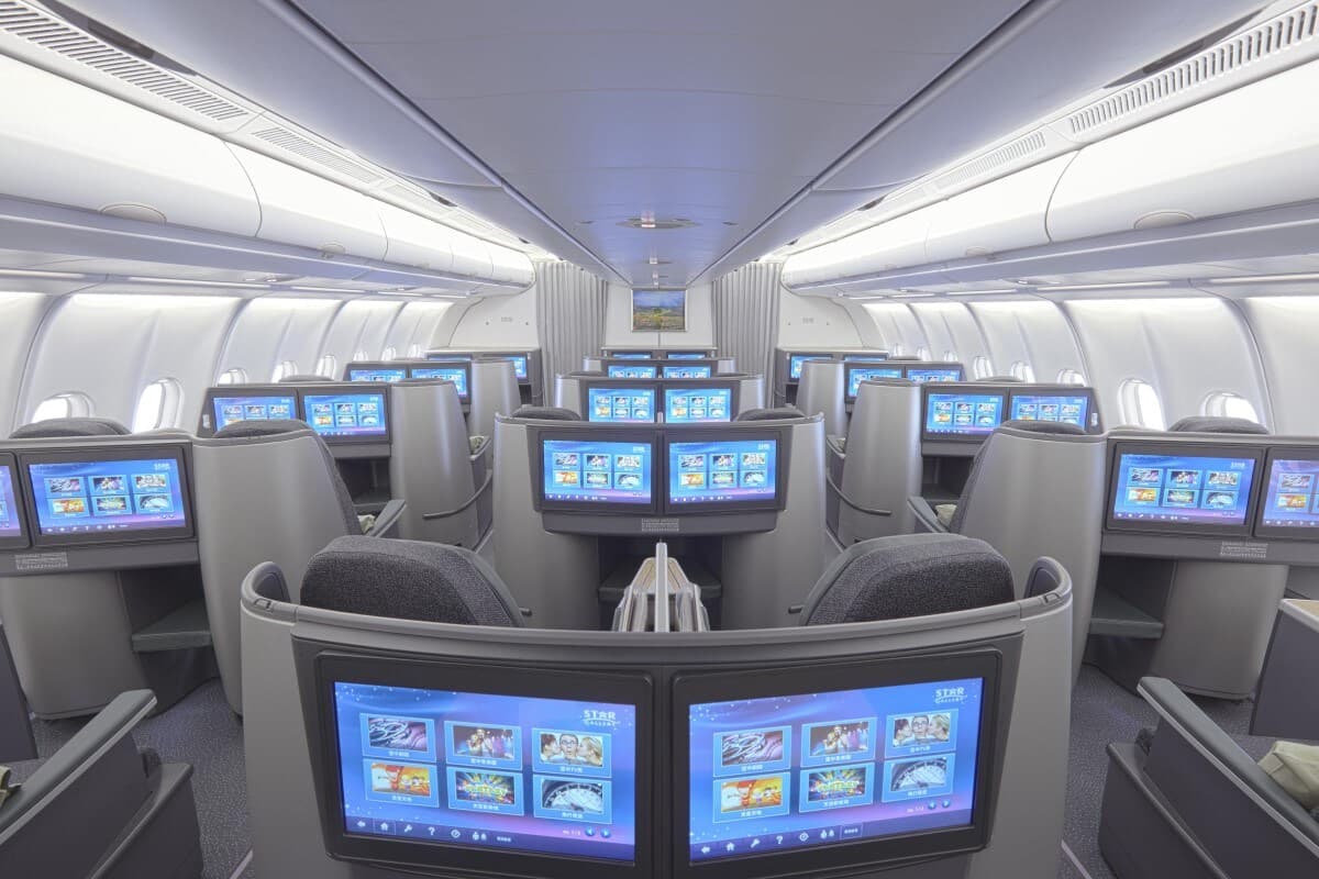 EVA Air Brisbane Business Class to Europe - Image 1