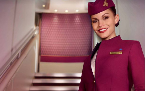 Qatar Airways cabin crew