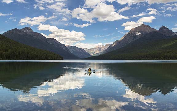 Lake McDonald in Glacier National Park