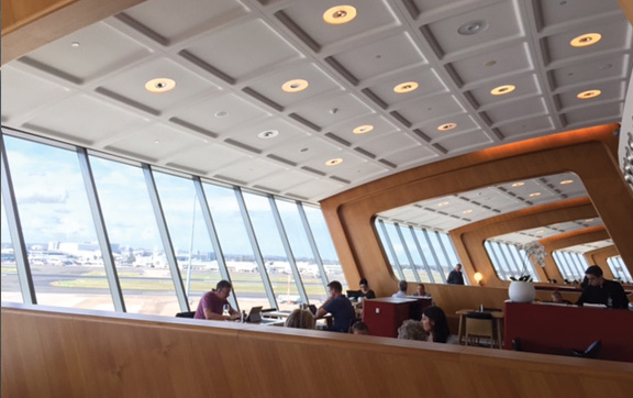 Qantas International First Lounge